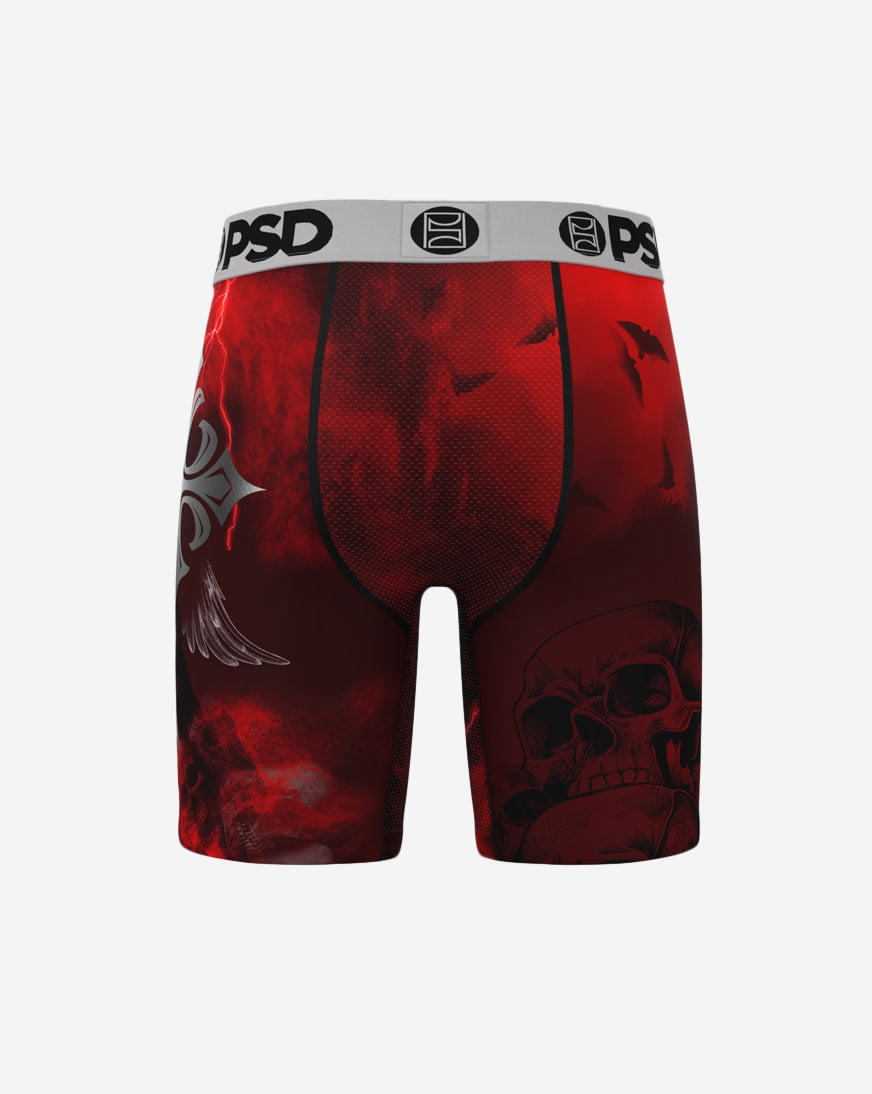 Silver Wing Red Boxer Briefs