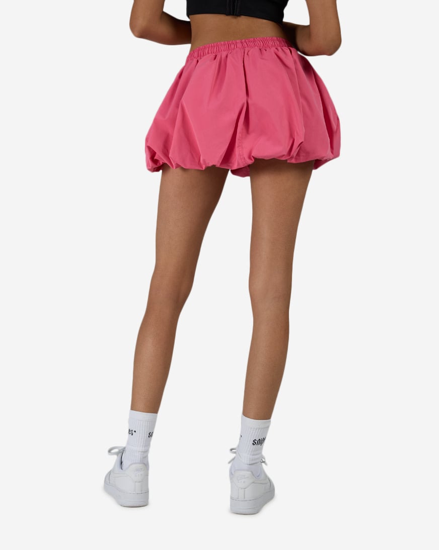Washed Nylon Bubble Skirt