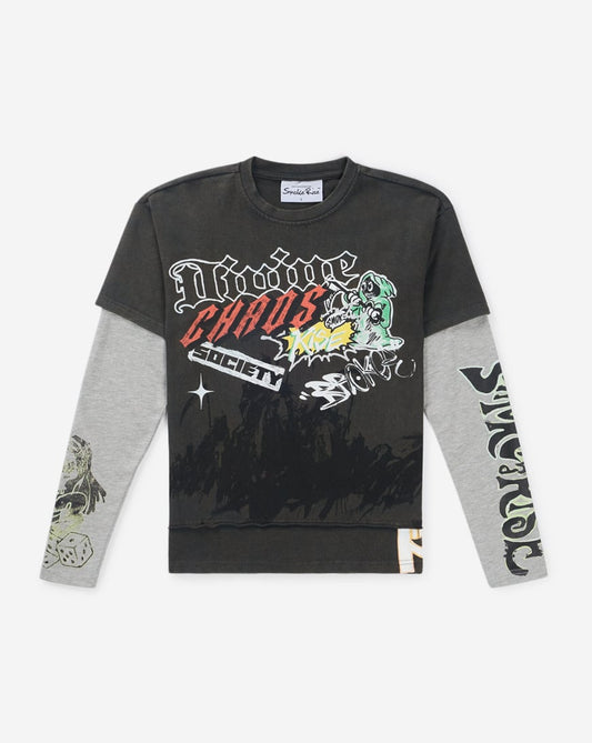 Kids' Graffiti 2Fer Long Sleeve Tee