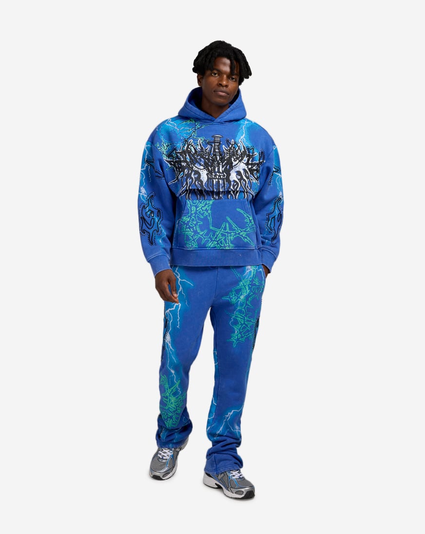 Paradise Stacked Fleece Pants