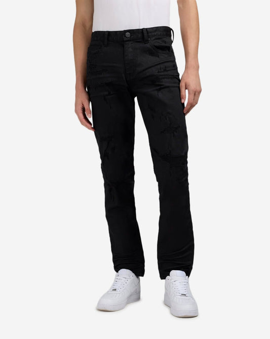 Coated Washed 5Pkt Slim Jeans
