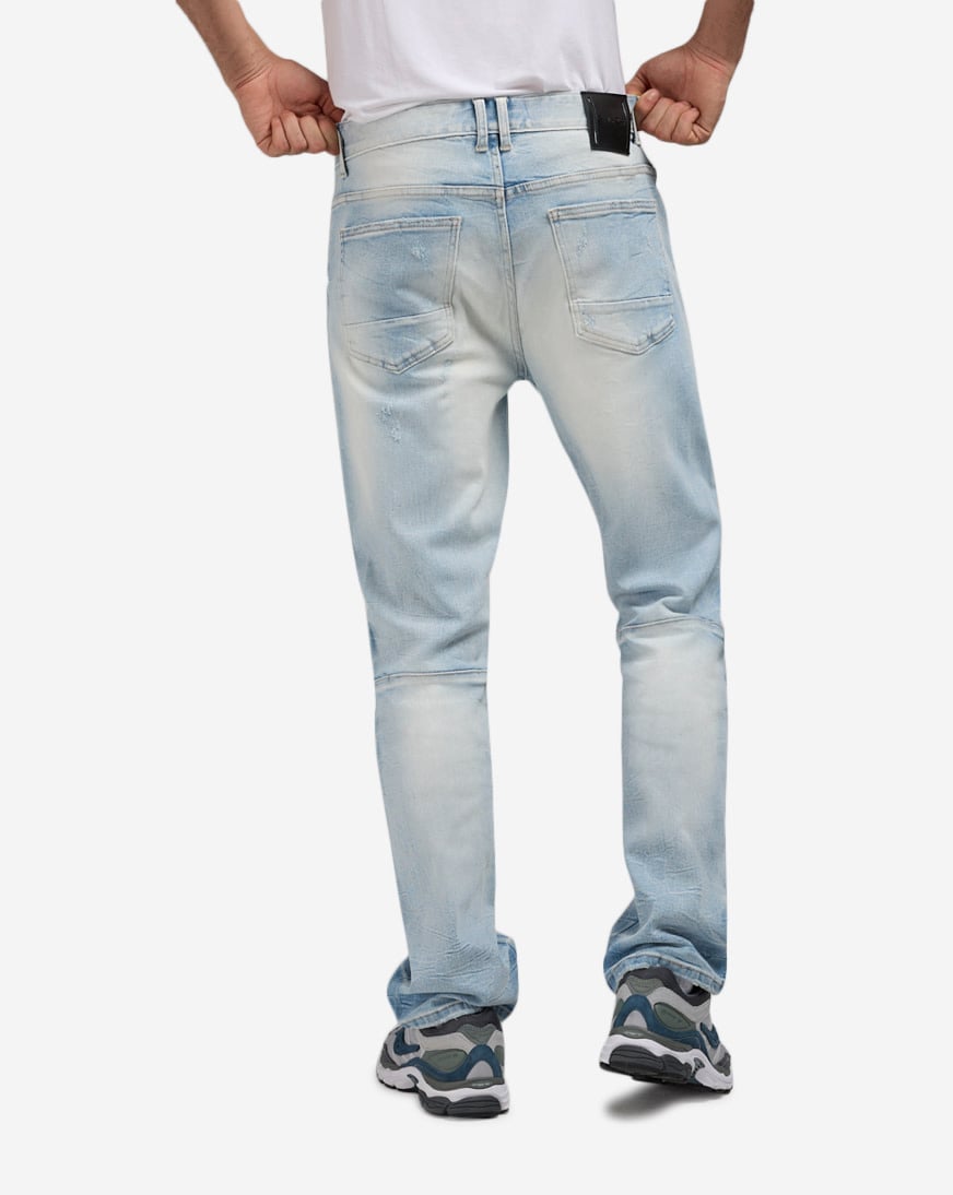 Straight Rip Repair 5 Pocket Jean