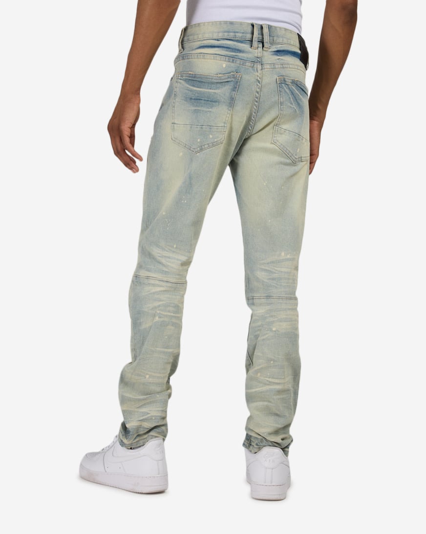 Distressed Heavy Vintage Washed Jean