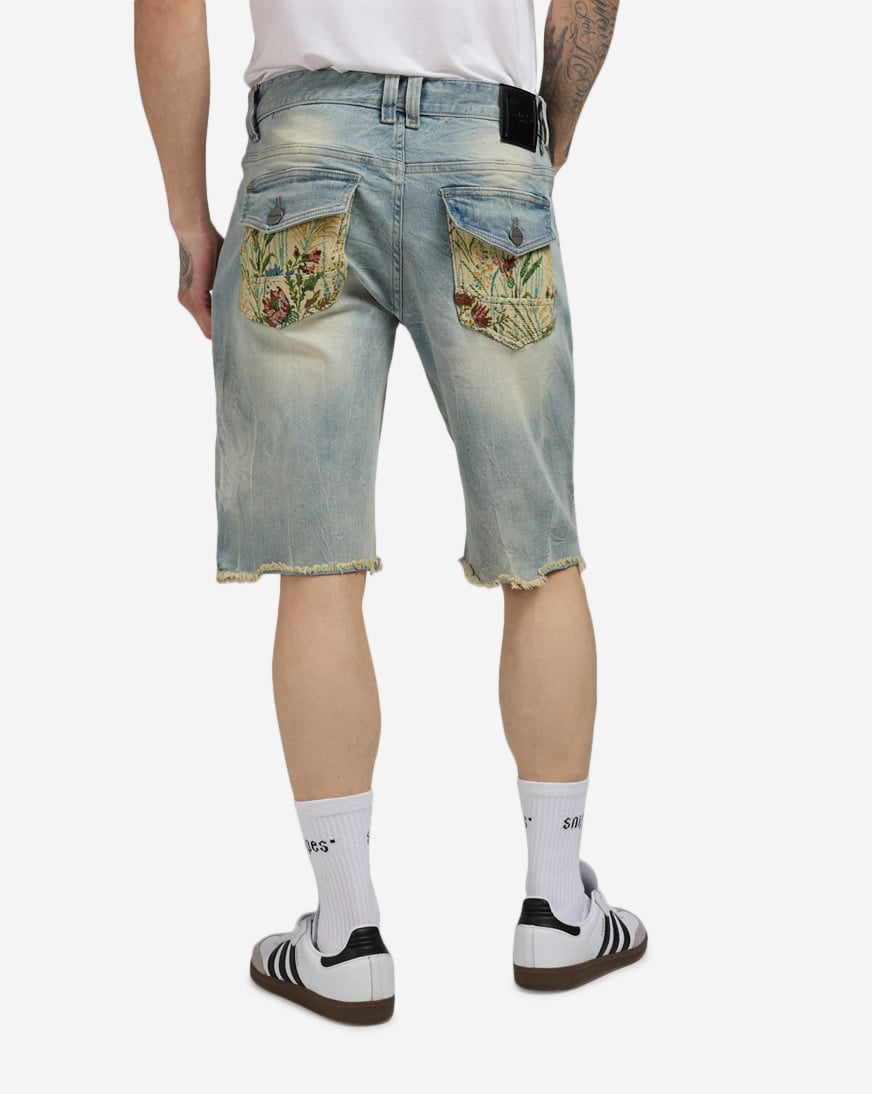 Tapestry Patch Shorts