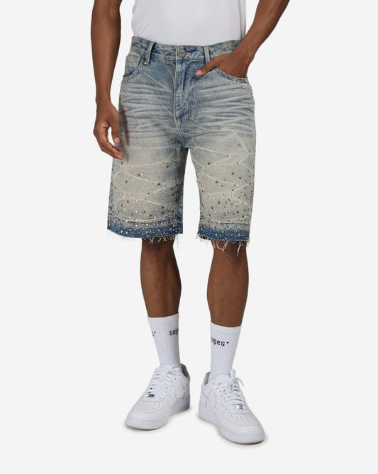 Smiley Doodle Denim Short