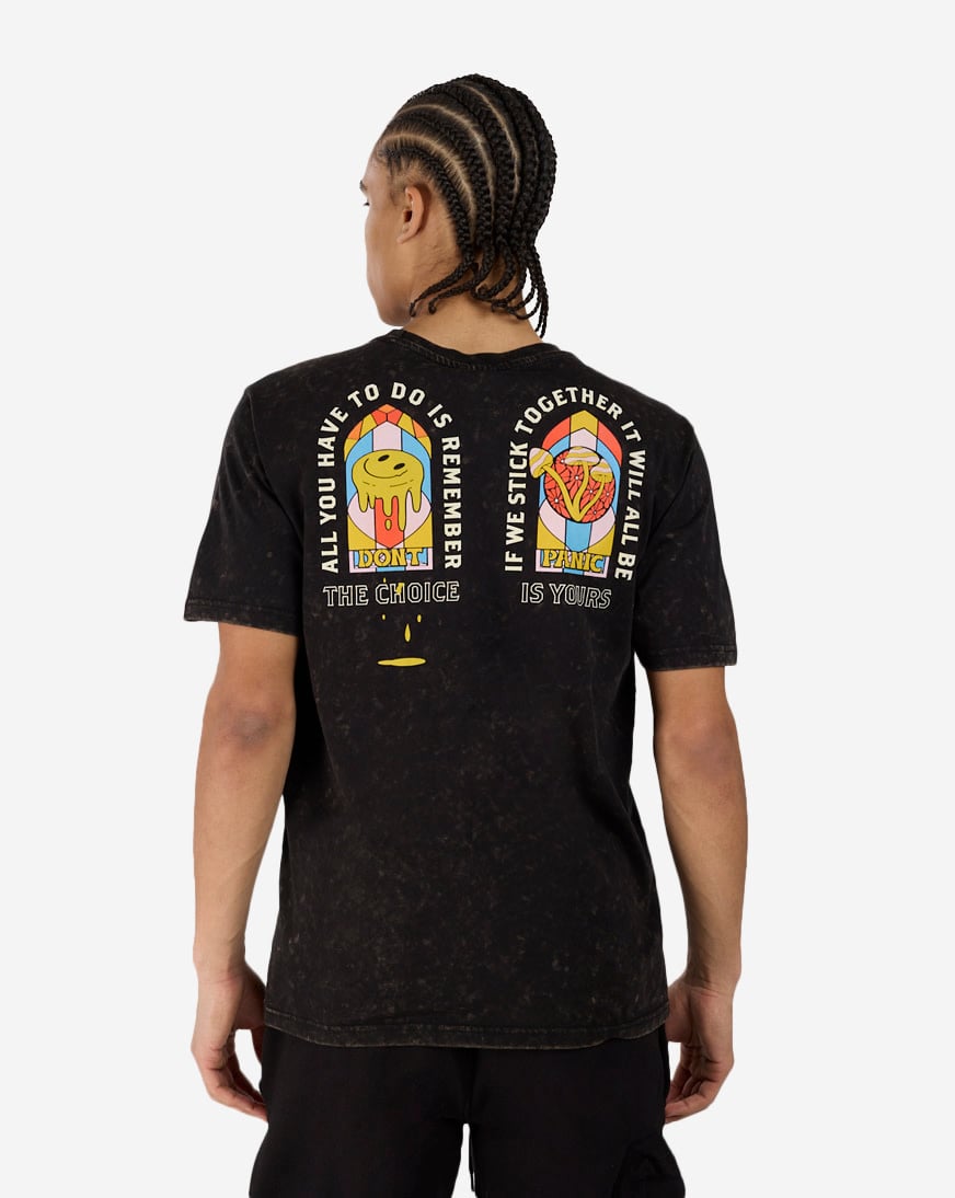 Patch and Graphic Tee