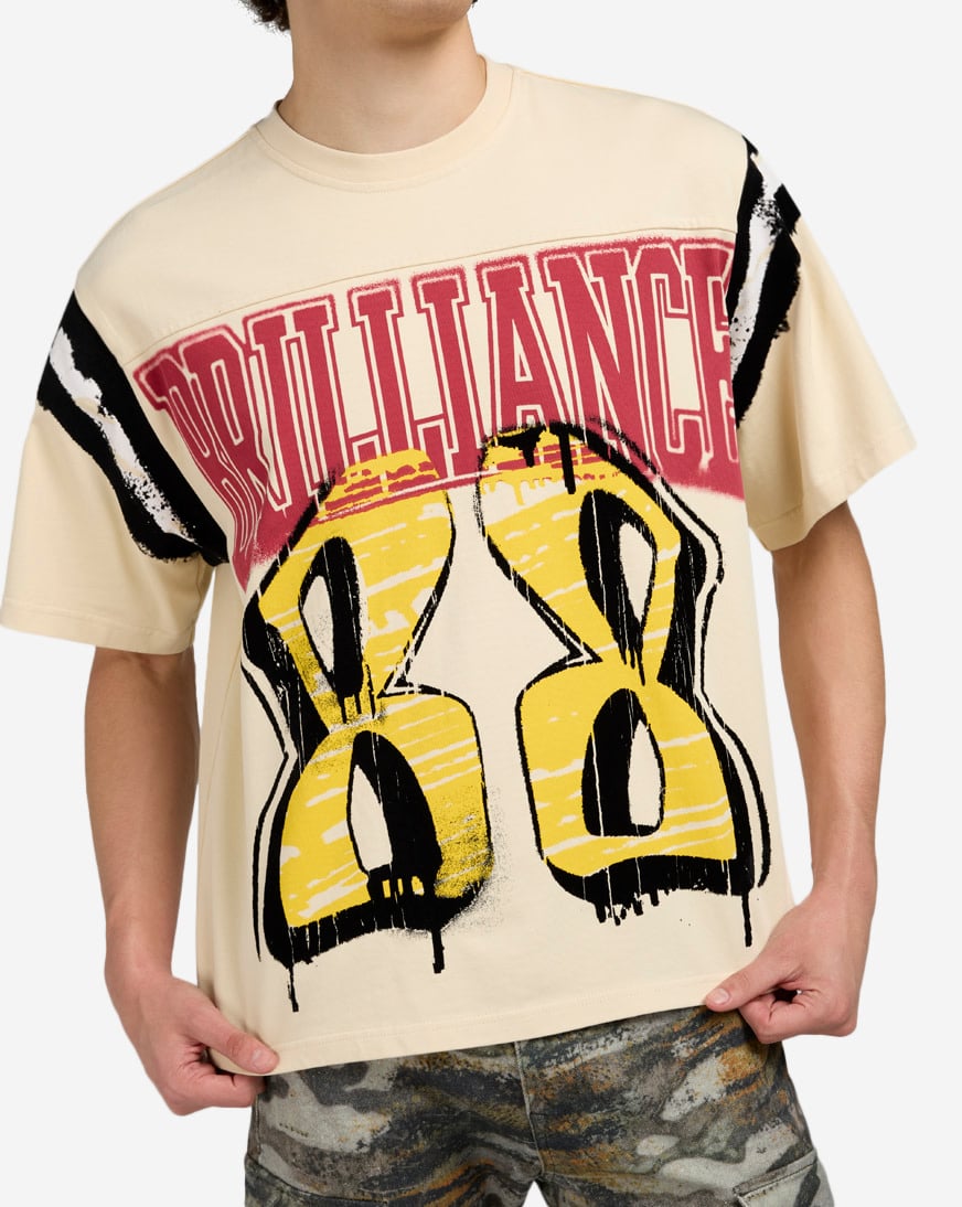 Victory Flocking Crop Tee