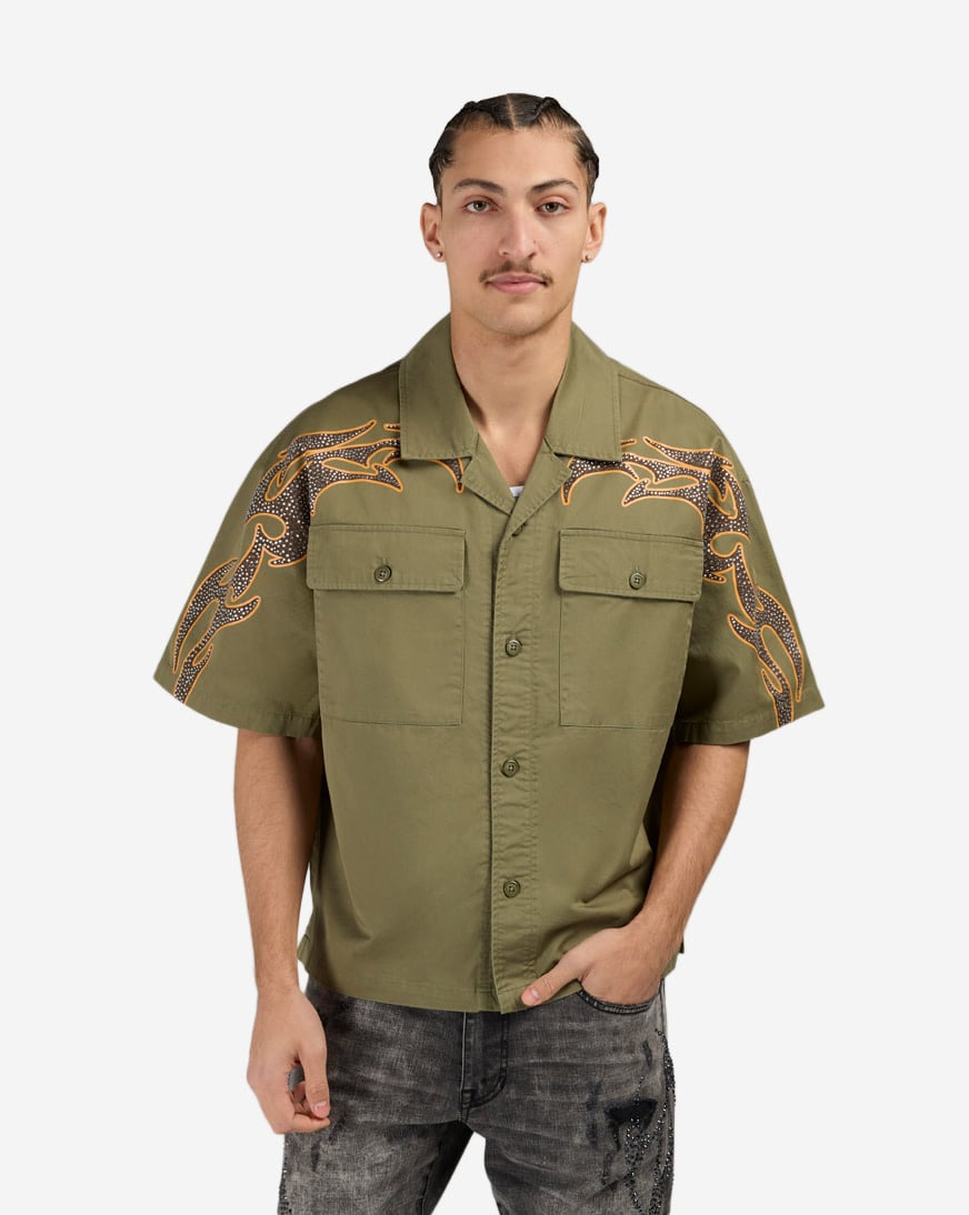 Rise Over Chaos Woven Shirt