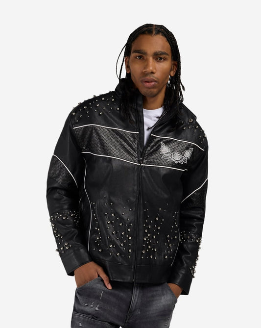 Noble Steed PU Trucker Jacket