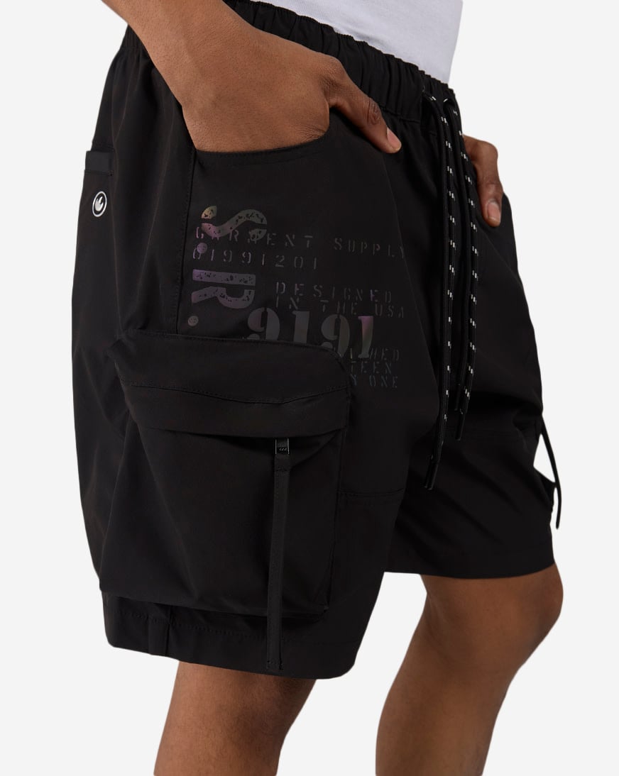 Utility Nylon Shorts
