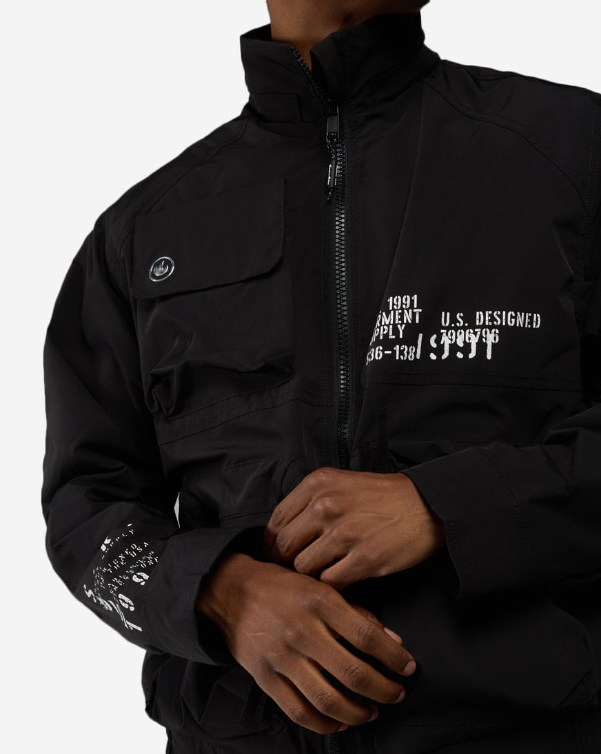 Utility Windbreaker Jacket