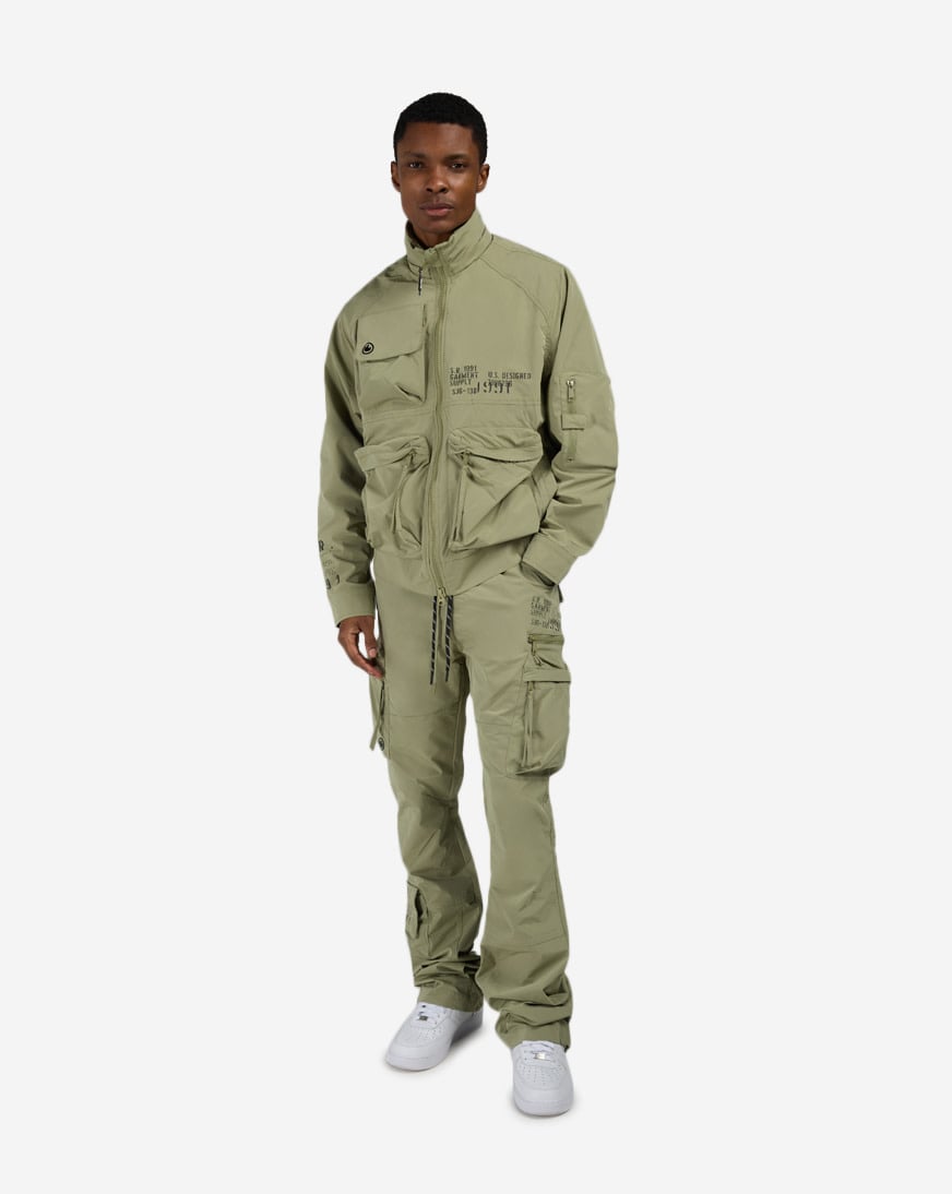 Utility Windbreaker Jacket