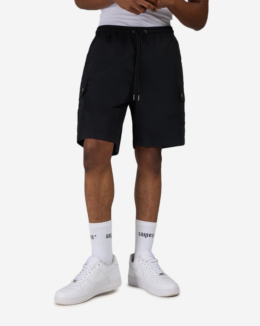 Nylon Cargo Shorts