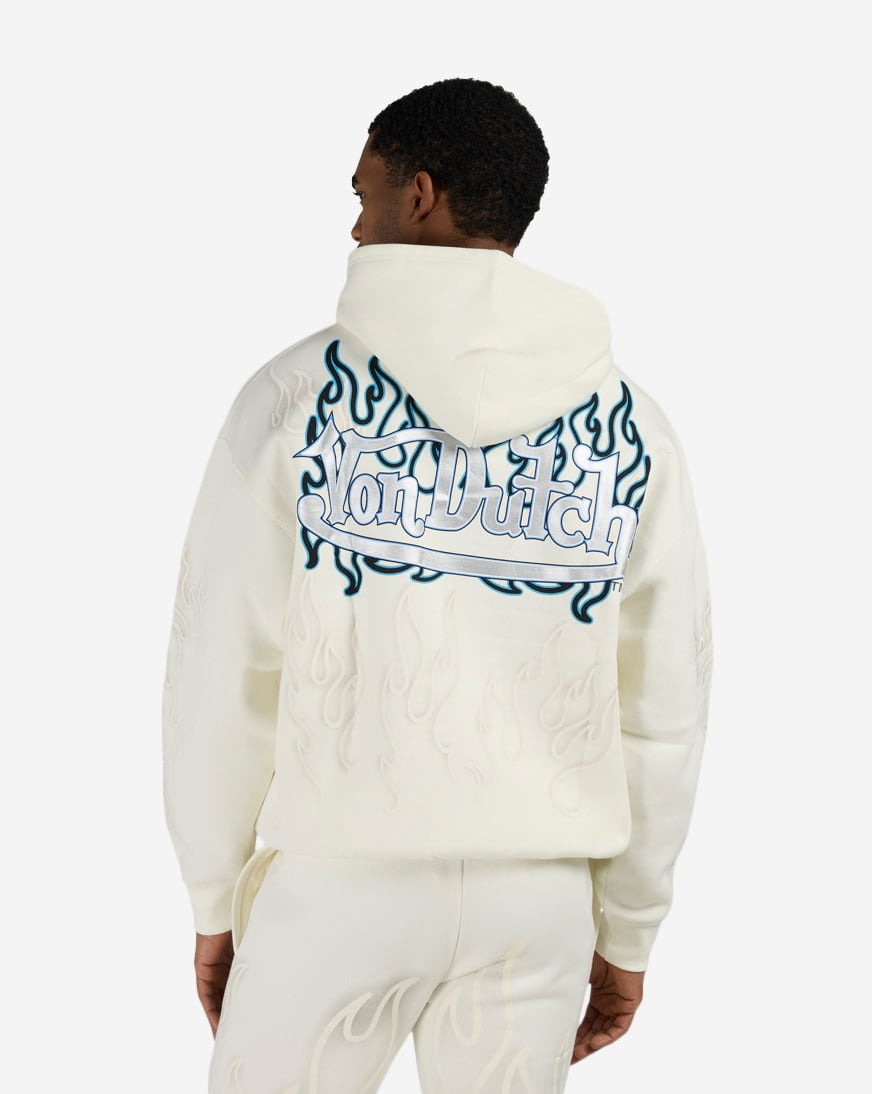 Eye Of Fortune Flame Pullover Hoodie