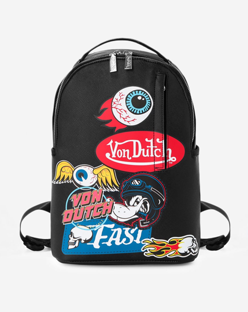 Multi Patch Back Pack