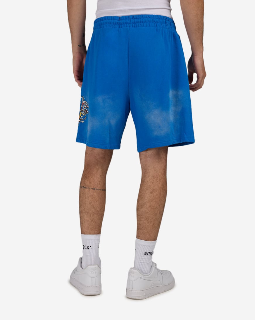 Chrome Electric Eyeball Shorts