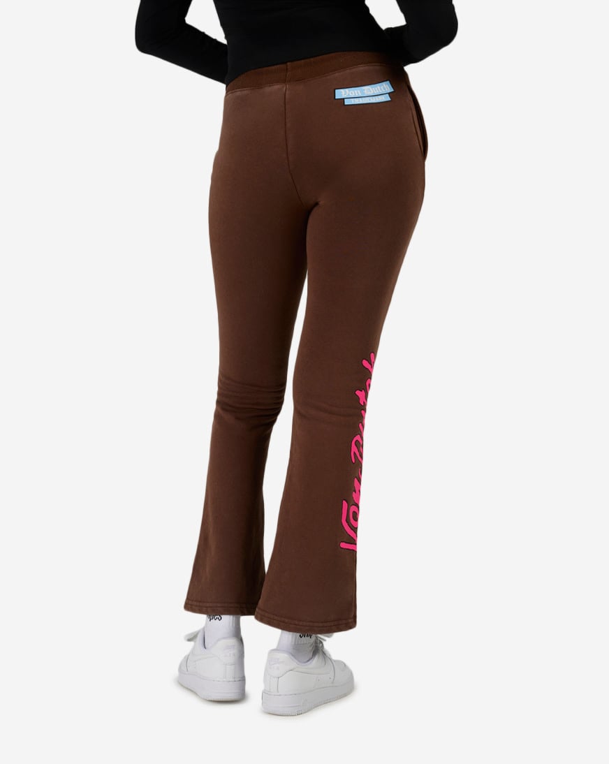 Fleece Patch Wide Leg Pants